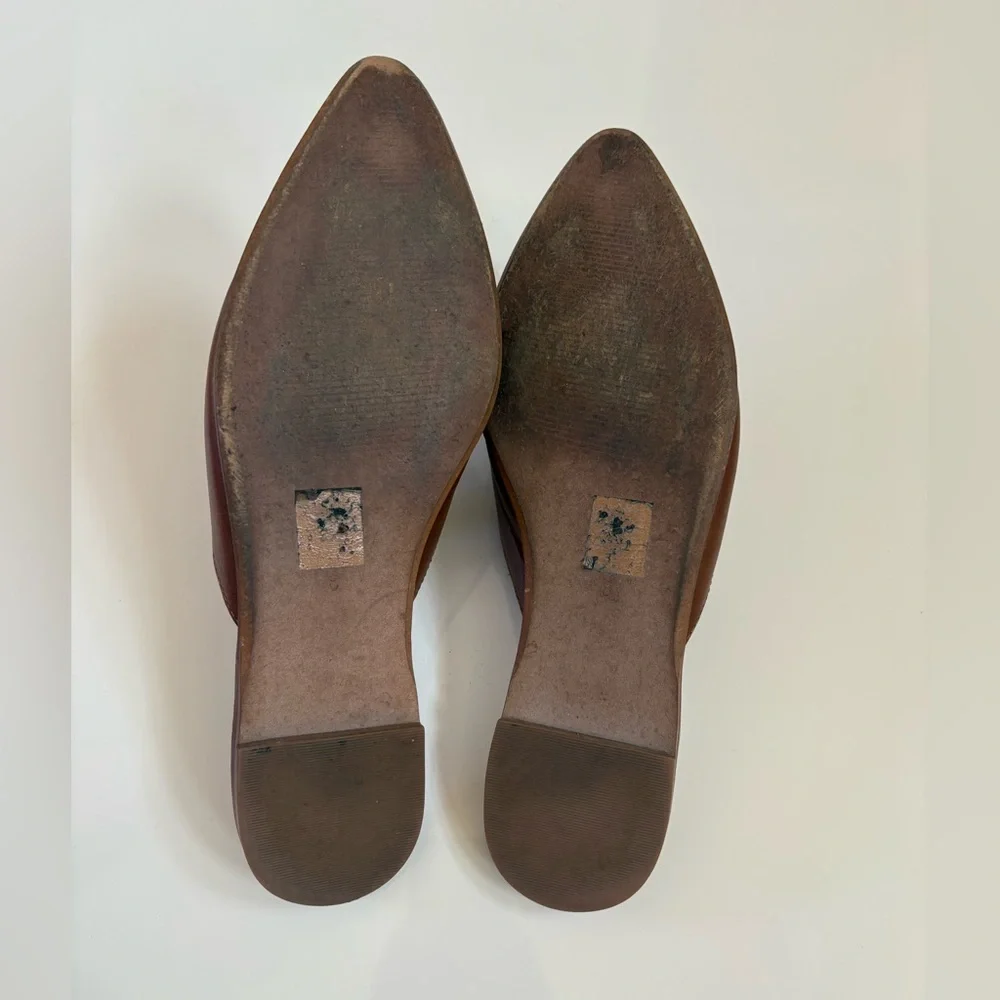 Madewell Gemma Mule in English Saddle - Picture 7 of 7